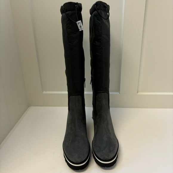 AQUATALIA Marlo‎ Nylon Waterproof Knee High Boots Sz 8 - Picture 4 of 10